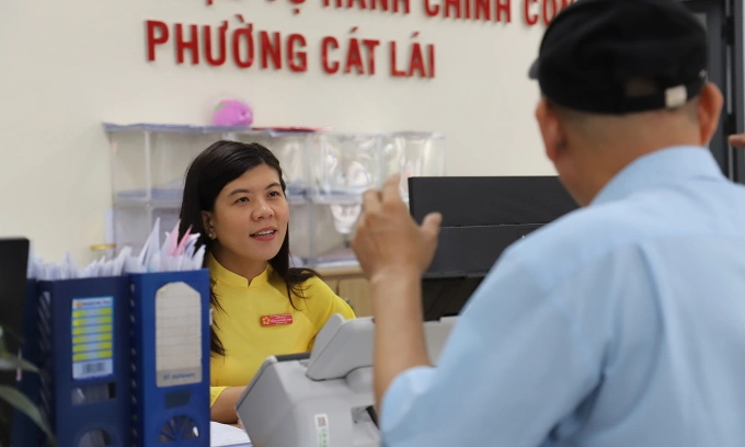 Trung tâm phục vụ hành chính công phường Cát Lái, TP HCM