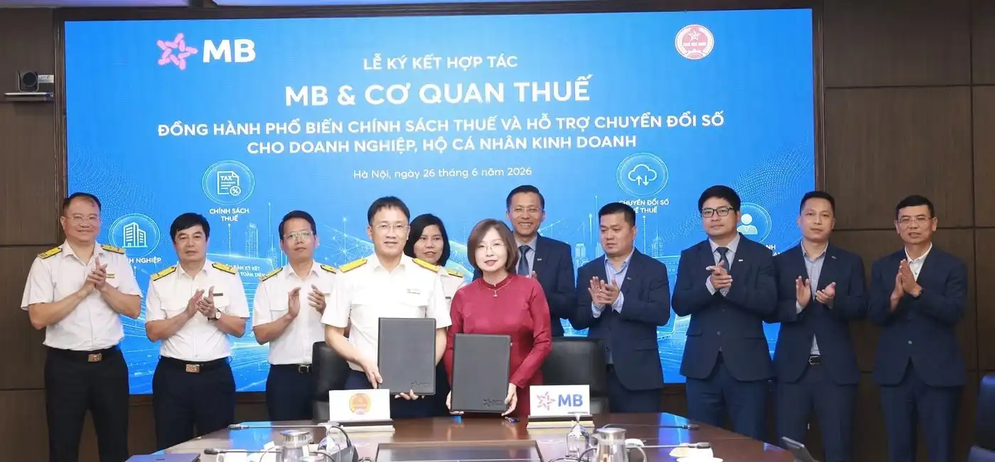 MB thúc đẩy minh bạch dòng tiền cho doanh nghiệp và hộ kinh doanh